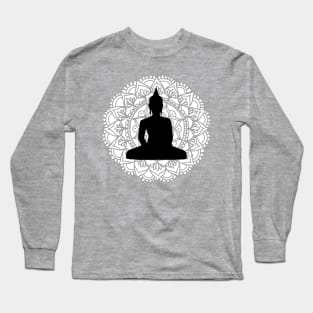 Buddha Mandala Long Sleeve T-Shirt